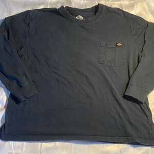 Dickies Dark Blue Long Sleeve Tee
